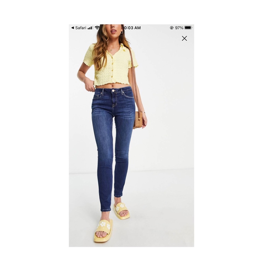 JDY size large jeans 32 inseam bought on ASOS